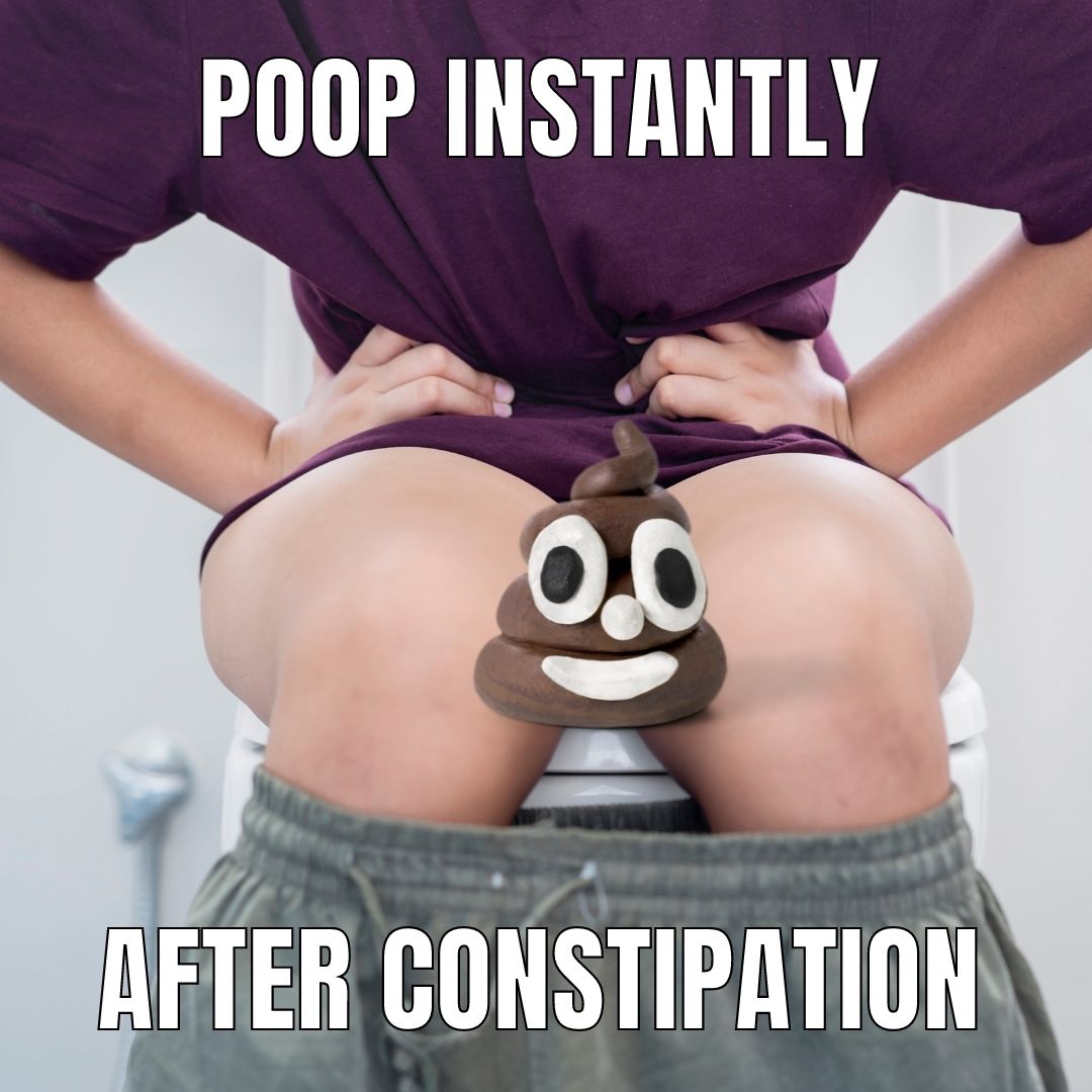 How to poop instantly after constipation