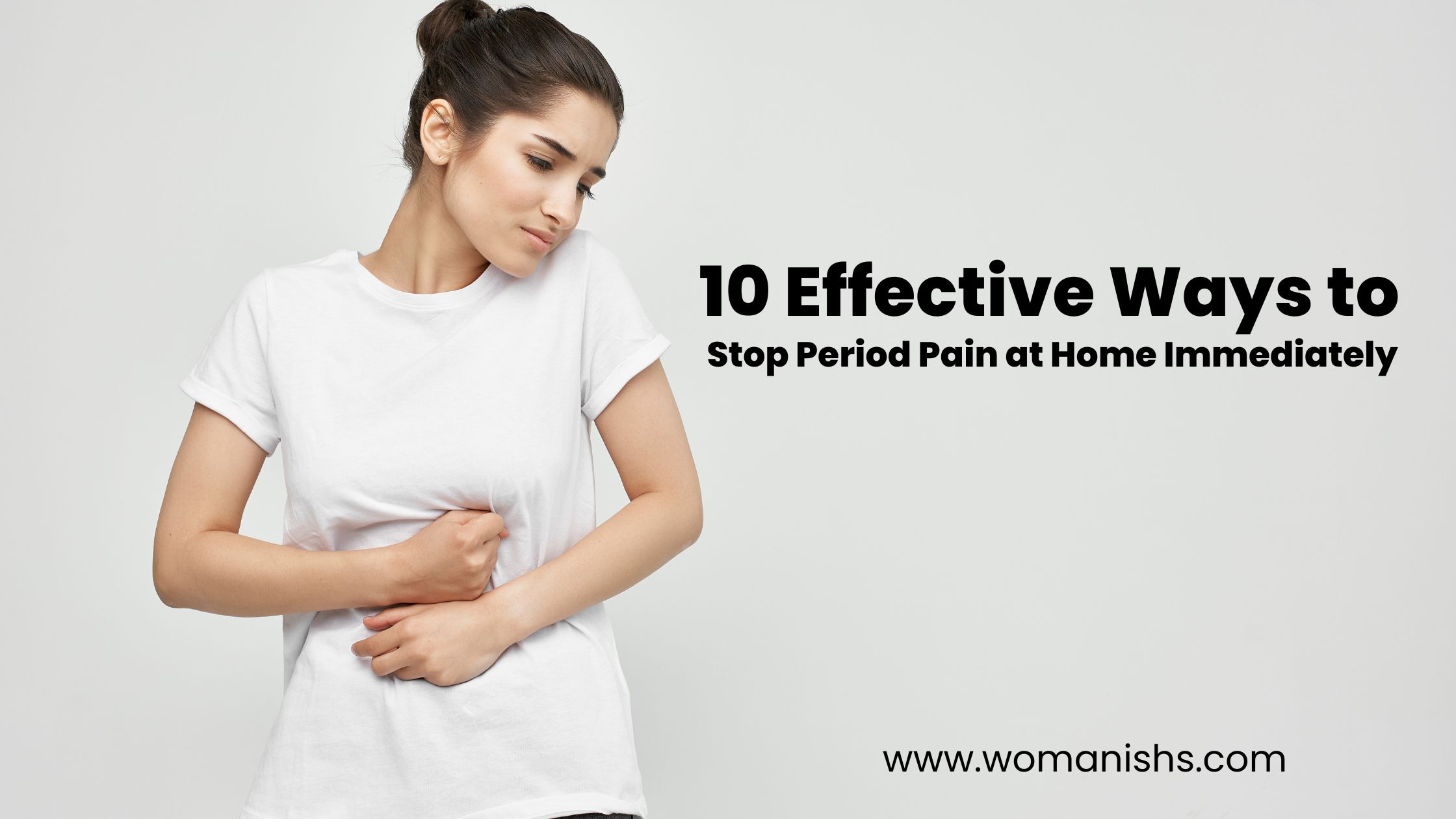 how to stop period pain immediately at home