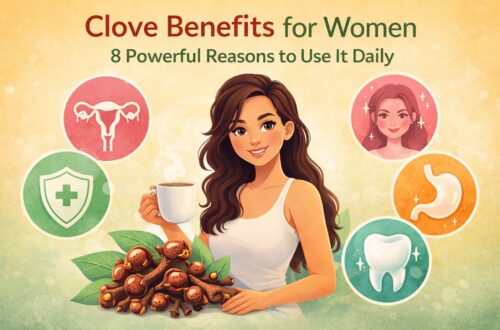 clove water benefits for female